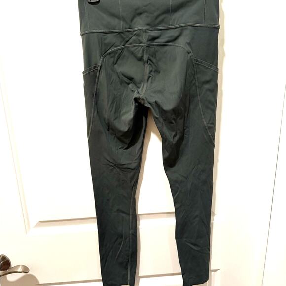 LULULEMON WOMENS FAST AND FREE HIGH-RISE TIGHT 25" SMOKED SPRUCE SZ 6 - Picture 4 of 12